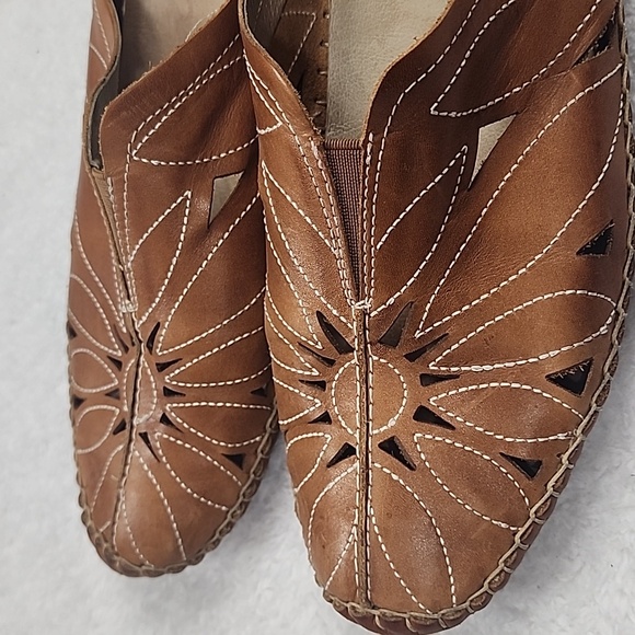 Pikolinos Jerez Women's Slip On Leather Moccasins - Picture 8 of 12